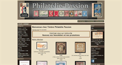 Desktop Screenshot of philatelie-passion.com